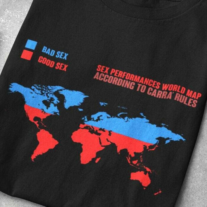Com'è bello far l'amore carrà sex performance map Maglietta divertente