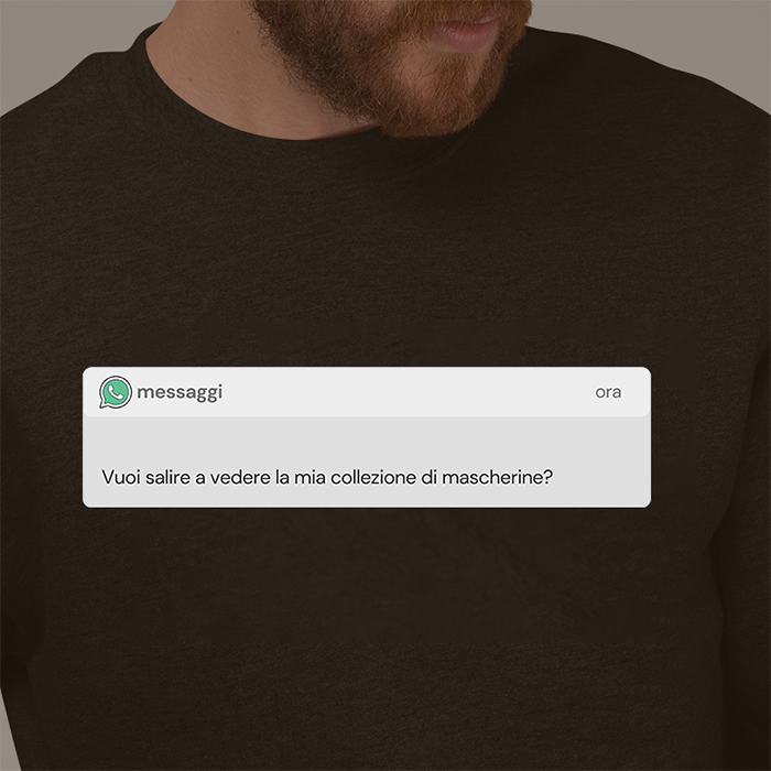 Vuoi vedere la mia collezione di mascherine felpa