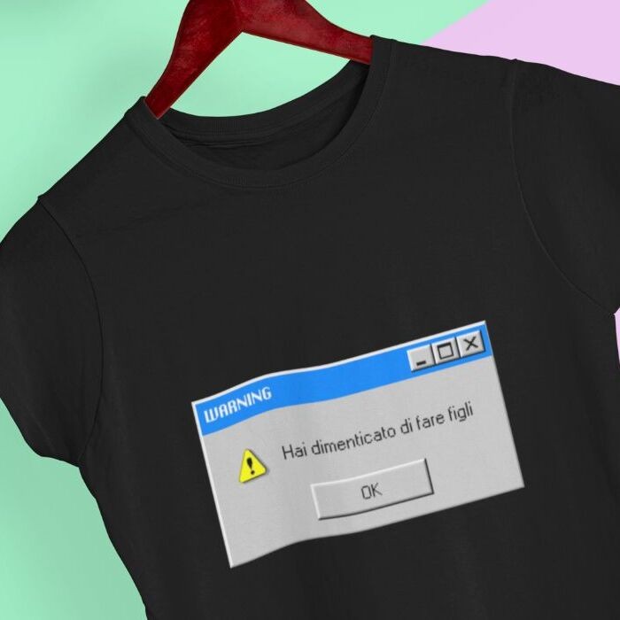 Hai dimenticato di fare figli Meme draghi windows Maglietta Hai dimenticato di fare figli Meme draghi windows Maglietta