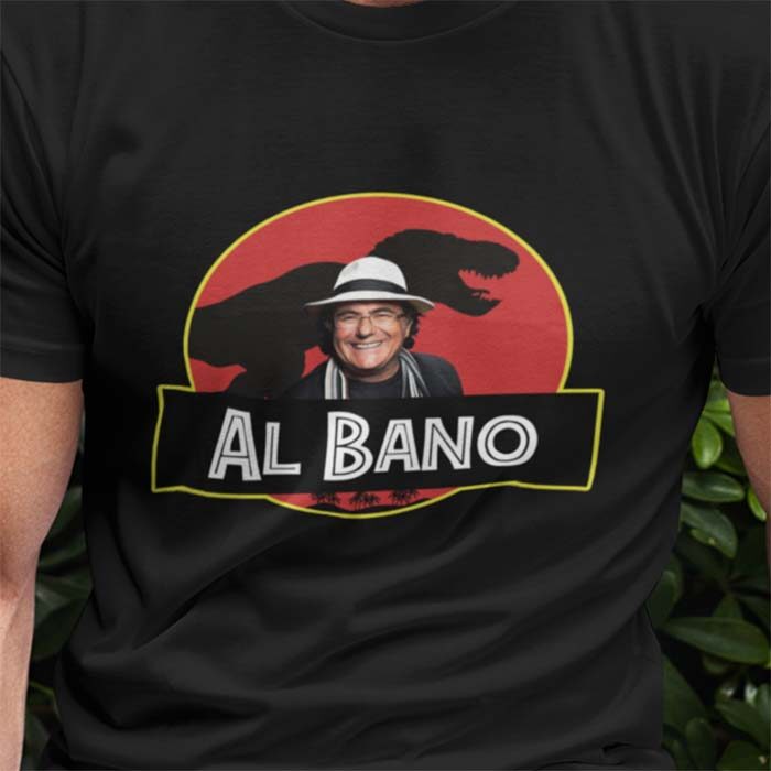 Al Bano jurassic park theme classic Albano Maglietta